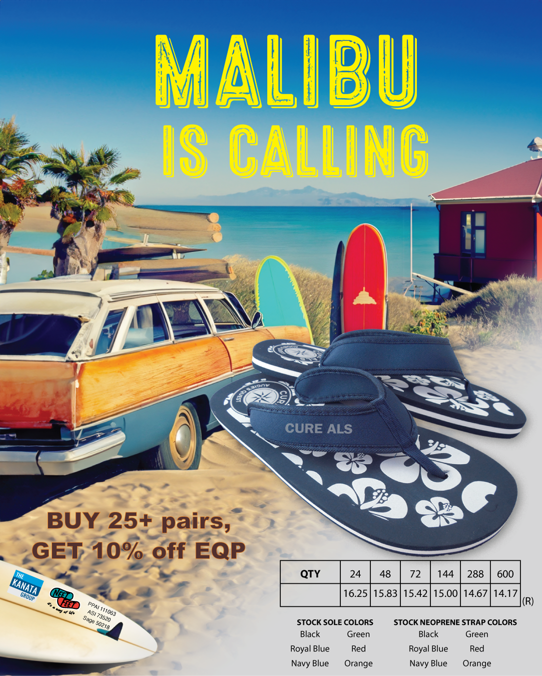 The Malibu Flip Flop!